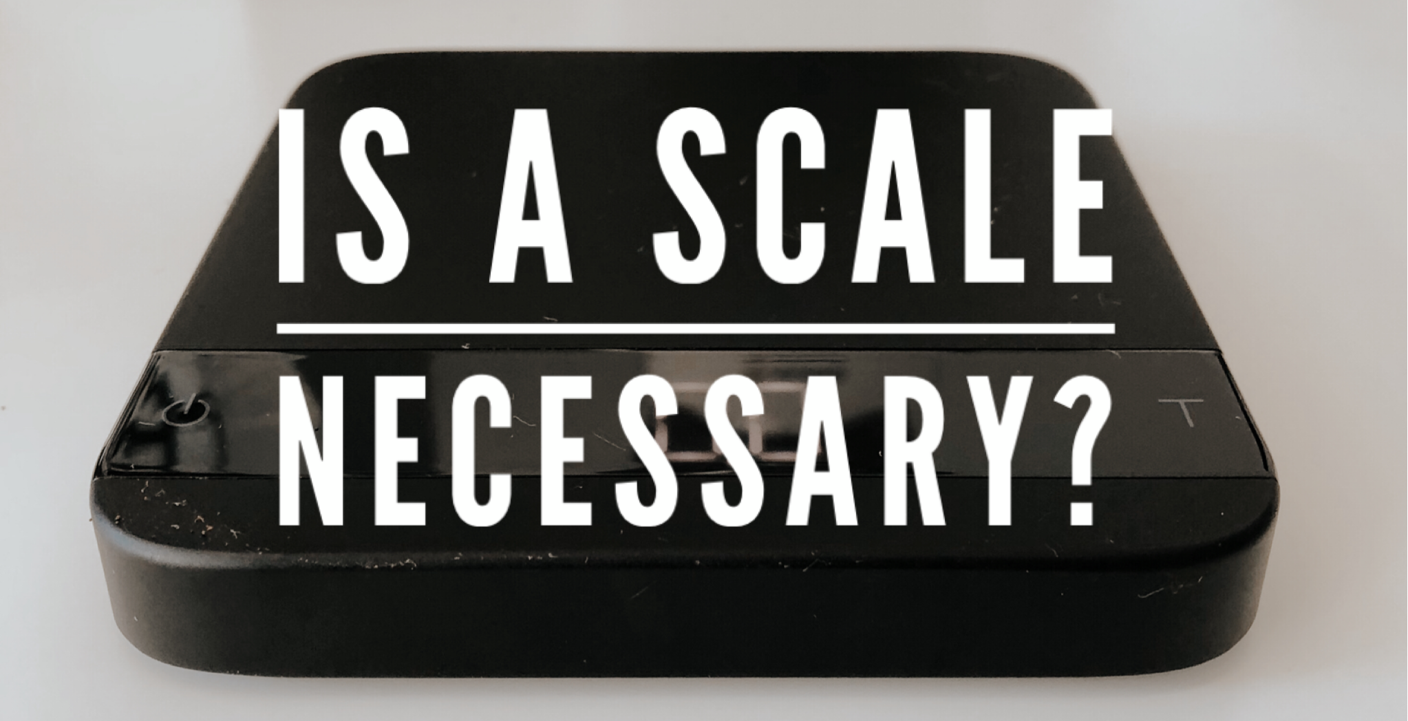 Is a Scale Necessary?